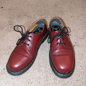 Cherry Red Dr Martens 1462 Oxford size 12